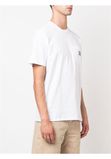 t-shirt pocket uomo bianca CARHARTT WIP | I03043402.XX